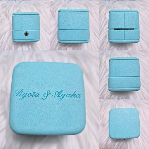 10 x Tiffany & Co. Blue Velvet Empty Ring Box Set SINGLE SLOT Read Description - Picture 11 of 13